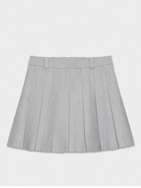 Aritzia Sunday Best Olive Micro Skirt in heather chrome size 6.